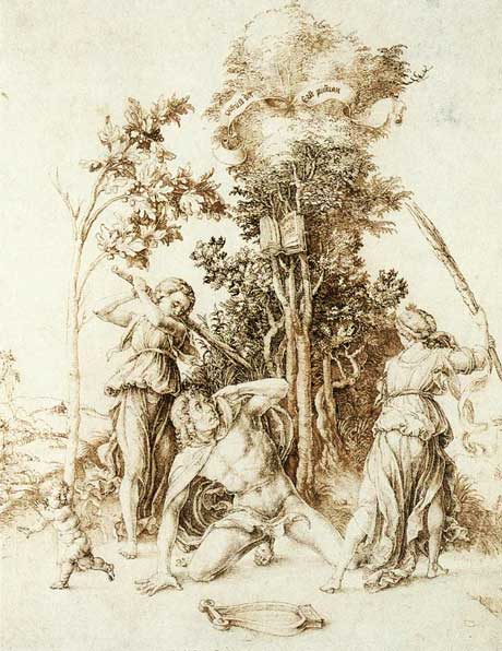 Albrecht Dürer: Death of Orpheus