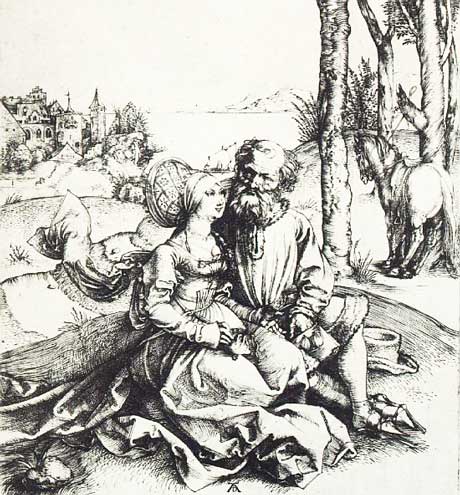 Albrecht Dürer: The Ill-Assorted Couple or the Offer of Love