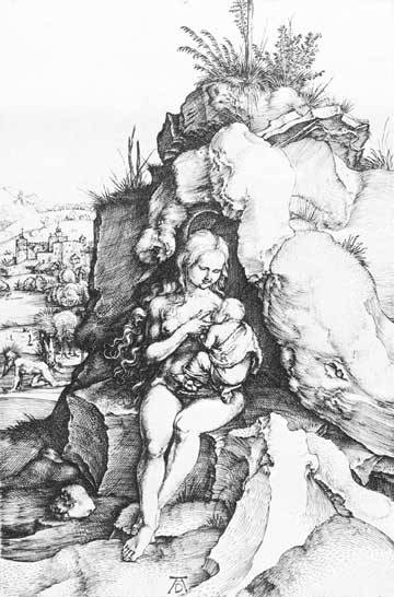 Albrecht Dürer: The Penance of St John Chrysostom - Engraving