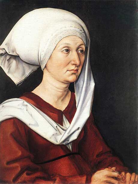Albrecht Dürer: Portrait of his mother, Barbara Dürer