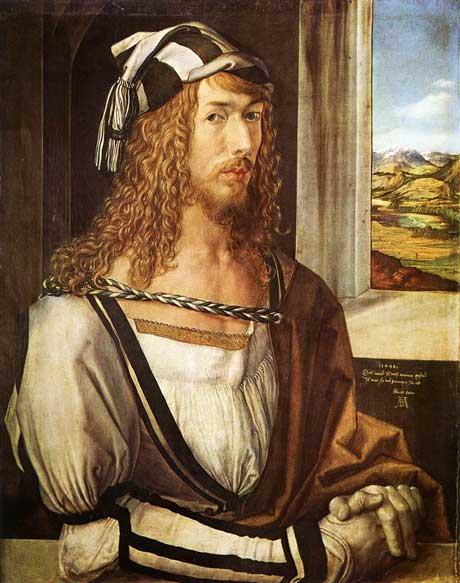 Albrecht Dürer: Self-portrait at 26