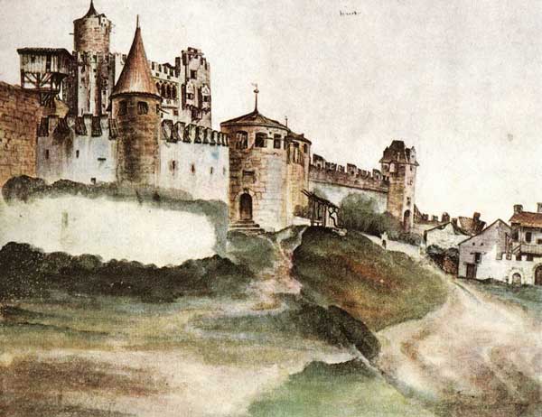 Albrecht Dürer: The Castle at Trento