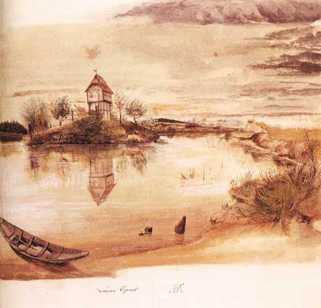 Albrecht Dürer: House by a Pond