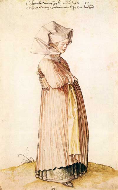 Albrecht Dürer: Nuremberg Woman Dressed for Church