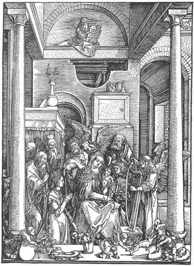 Albrecht Dürer: Life of the Virgin: 19 - Woodcut