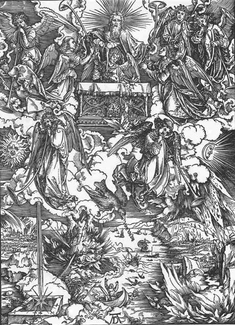 Albrecht Dürer: The Seven Trumpets Are Given to the Angels